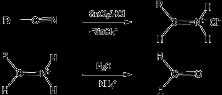 Stephen aldehyde synthesis