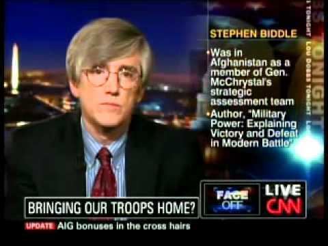 Stephen Biddle Stephen Biddle Discusses Afghanistan with Lou Dobbs YouTube
