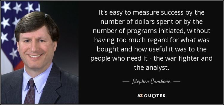 Stephen Cambone TOP 14 QUOTES BY STEPHEN CAMBONE AZ Quotes