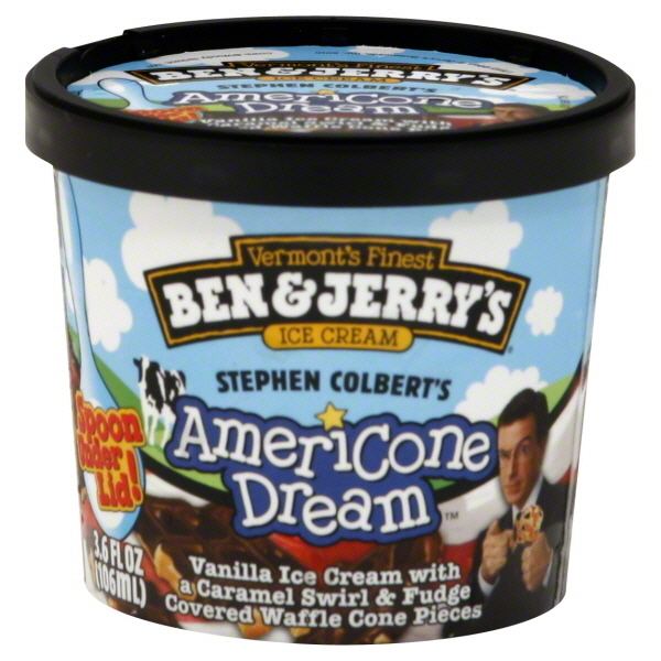 Stephen Colbert's AmeriCone Dream Ben amp Jerry39s Ice Cream Stephen Colbert39s AmeriCone Dream Frozen