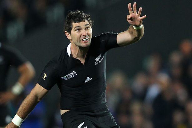 Stephen Donald Rugby World Cup 2011 All Black Stephen Donald not warming