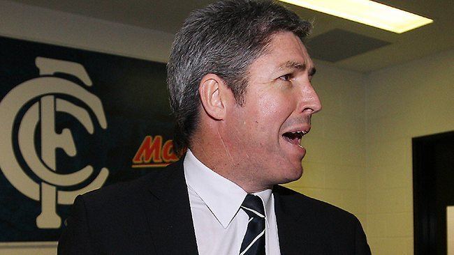 Stephen Kernahan Carlton president Stephen Kernahan urges Eddie McGuire to