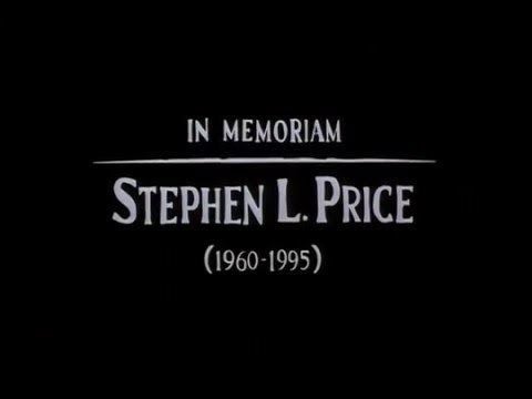 Stephen L. Price Jumanji 1995 Dedicated to Stephen L Price YouTube