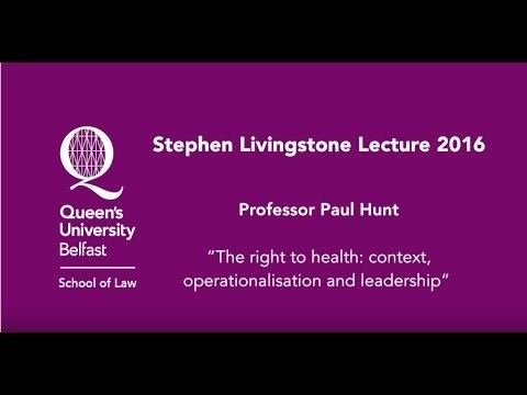 Stephen Livingstone Stephen Livingstone Lecture 2016 YouTube