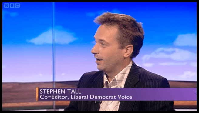Stephen Tall (politician) Media Stephen Tall