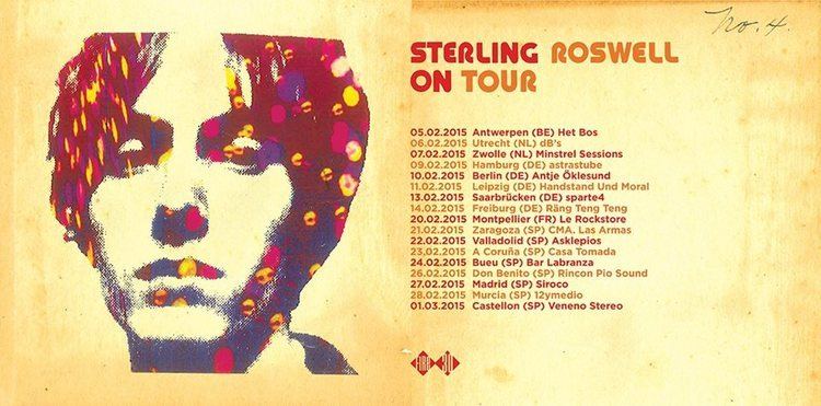 Sterling Roswell Sterling Roswell Spacemen 3 de gira en Febrero en