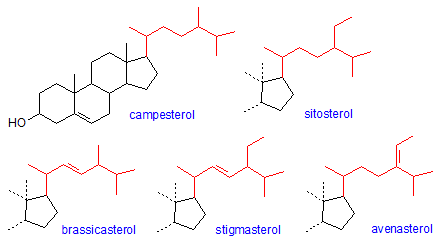 Sterol Plant Sterols AOCS Lipid Library