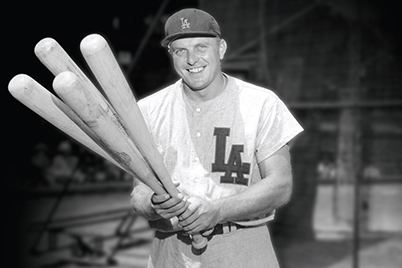 Baseball Los Angeles Angels, 26 February 1961. Steve Bilko;Eli