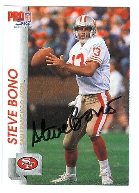 Steve Bono Today39s Birthday Steve Bono Former 49ers Quarterback