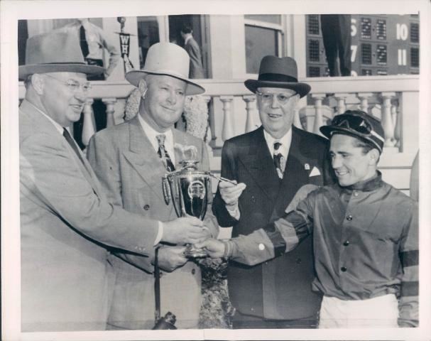 Steve Brooks (jockey) 1955 7x9 Press Photo Jockey Steve Brooks KY Derby eBay