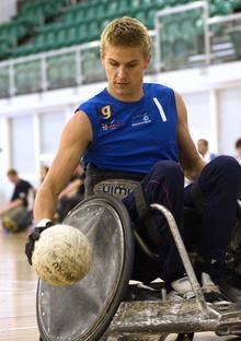 Steve Brown (wheelchair rugby) Wheelchair rugby player Steve Brownmjpg
