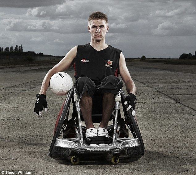 Steve Brown (wheelchair rugby) Paralympics 2012 Steve Brown reveals how he overcame a