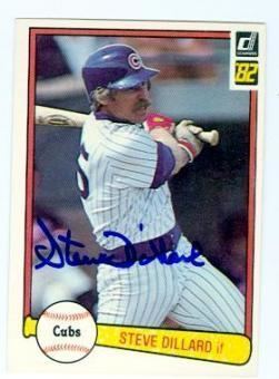 Steve Dillard (baseball) Steve Dillard Baseball Cards Topps Fleer Upper Deck Trading Cards
