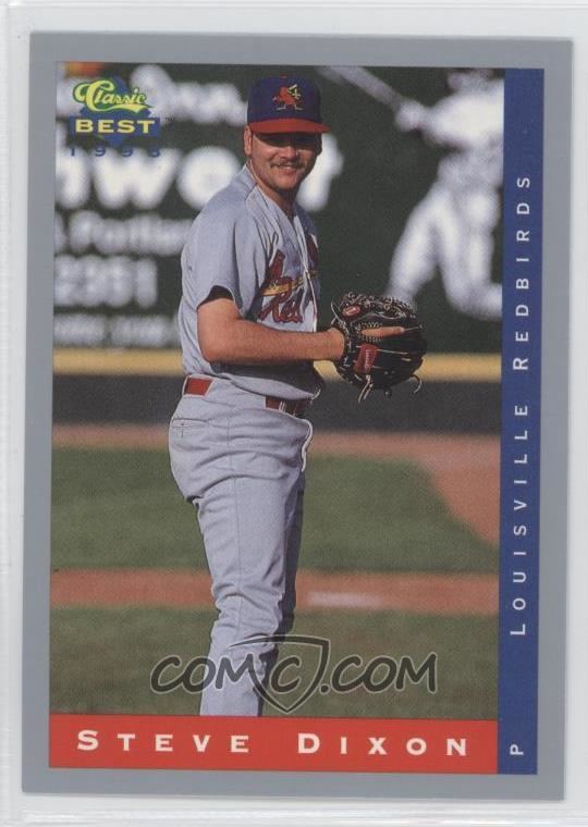 Steve Dixon (baseball) 1993 Classic Best Minor League Base 133 Steve Dixon COMC