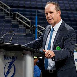 Steve Griggs Laurier grad Steve Griggs named CEO of the Tampa Bay Lightning