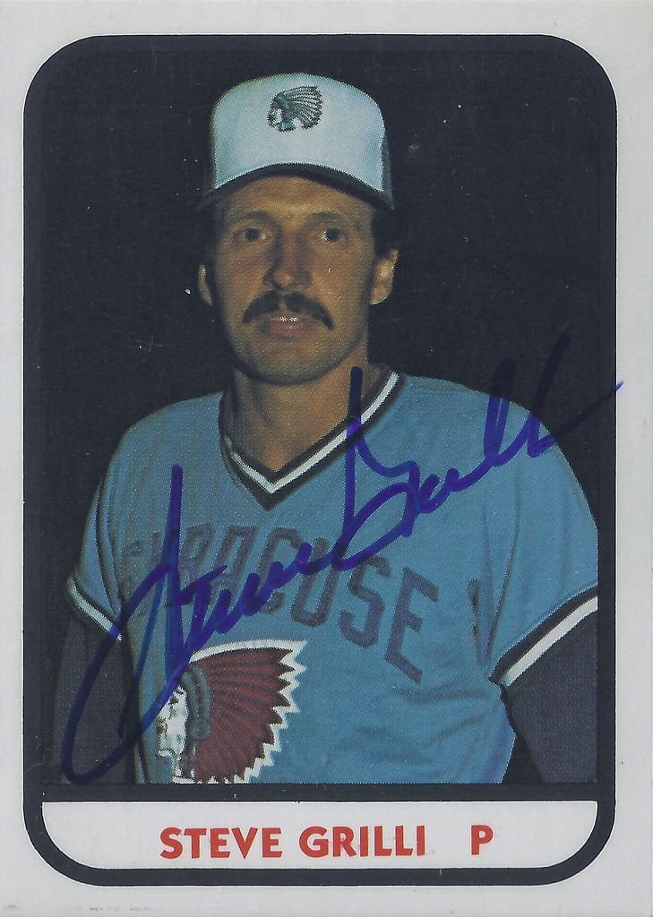 Steve Grilli 1981 TCMA Steve Grilli 4 793 Pitcher Autographed B Flickr