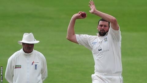 Steve Harmison Former England fast bowler retires BBC Sport