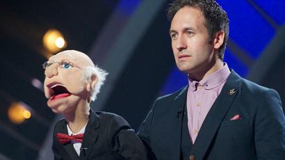 Steve Hewlett Steve Hewlett and his new puppet Simon Cowell Latest