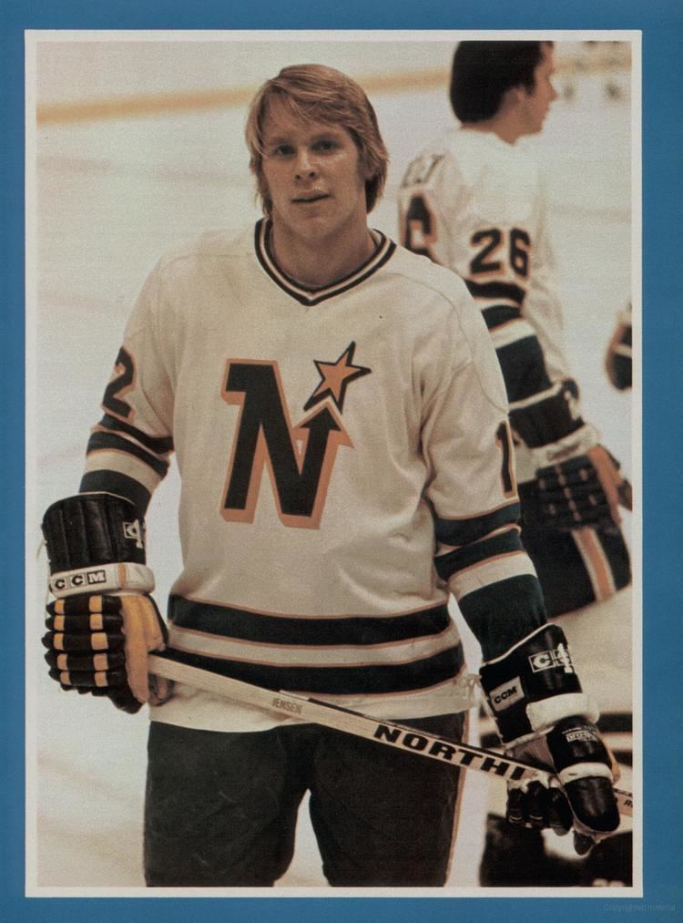 Steve Jensen Steve Jensen of the Minnesota North Stars 1977 Sports Pinterest