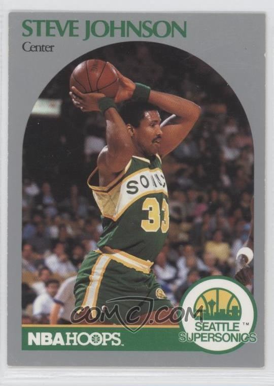Steve Johnson (basketball) 199091 NBA Hoops Base 278 Steve Johnson COMC Card Marketplace