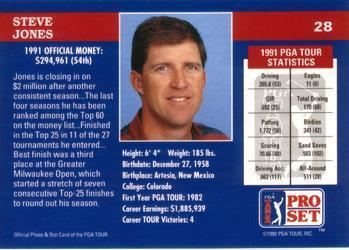 Steve Jones (golfer) The Trading Card Database 1992 Pro Set PGA Tour Golf
