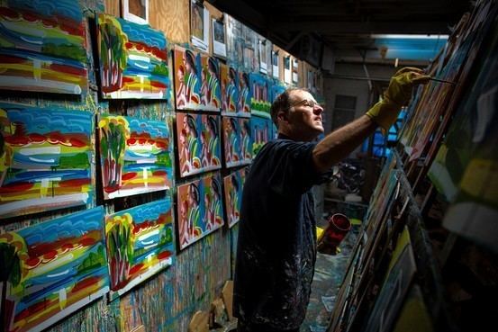 Steve Keene At 56 Brooklyn Artist Steve Keene Finally Gets His First