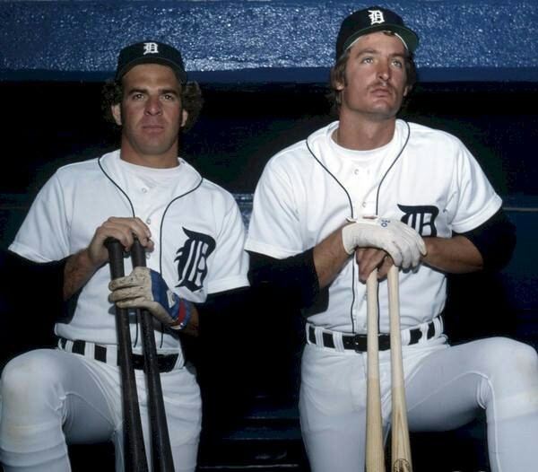 Steve Kemp Jason Thompson and Steve Kemp from the late 70s Detroit Sports