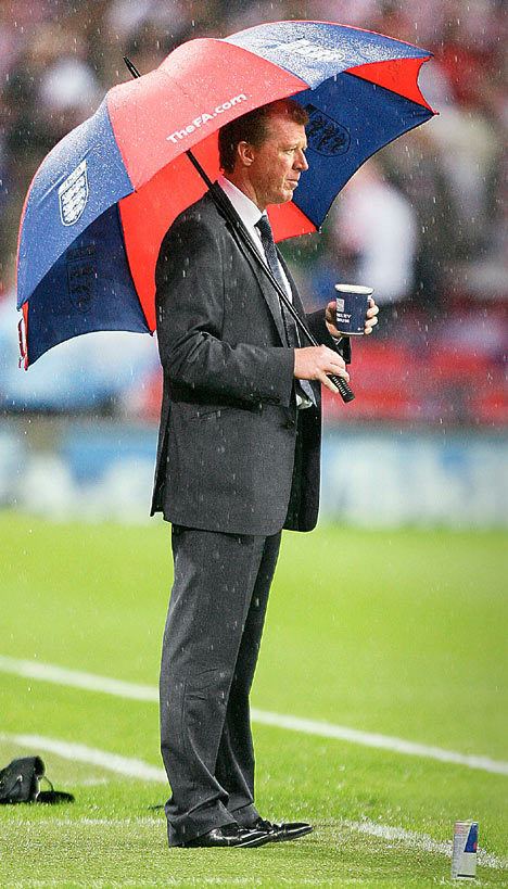 Steve McClaren Sacked Steve McClaren the wally with the brolly gets the boot