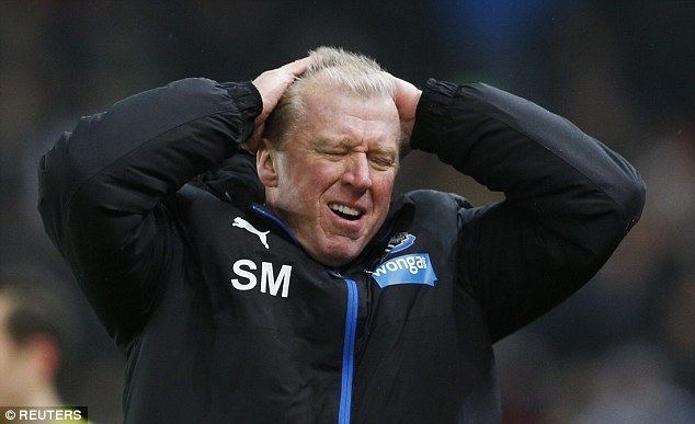 Steve McClaren Former Newcastle manager Steve McClaren continues to soak in the