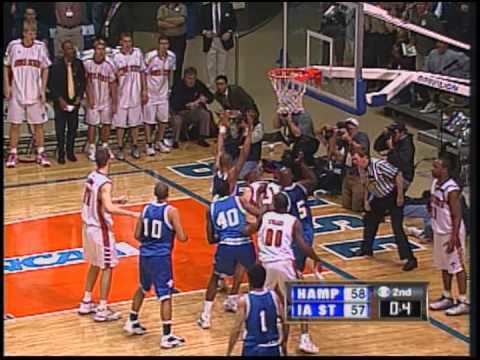 Steve Merfeld 2001 Hampton Coach Steve Merfeld gets a lift YouTube