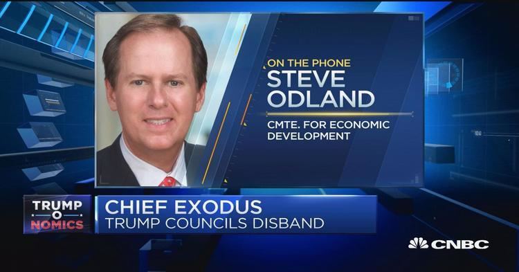 Steve Odland Unfortunate Trump disbanded councils Steve Odland