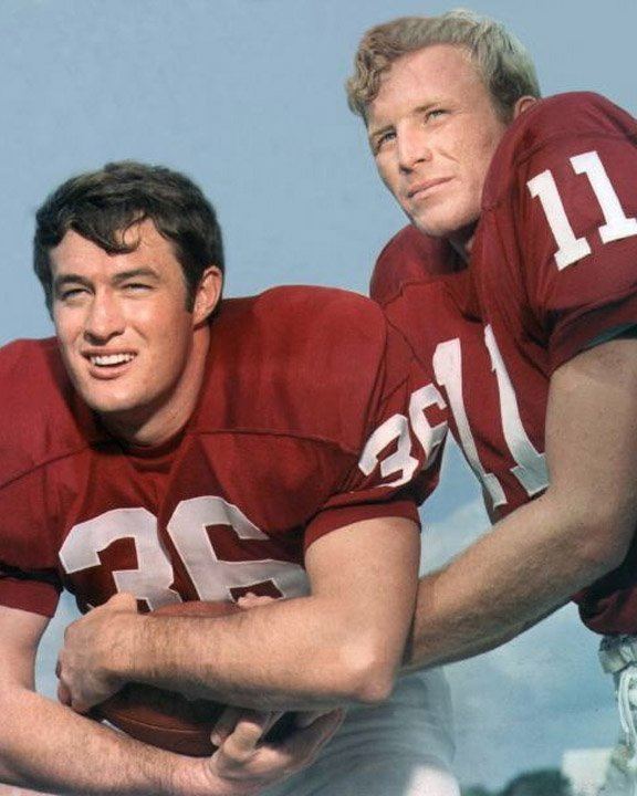 Steve Owens (American football) FB Steve Owens QB Jack Mildren of Oklahoma 1969 OU Football