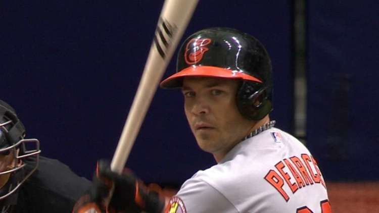 Steve Pearce (baseball) Steve Pearce signs 1year contract with Rays MLBcom