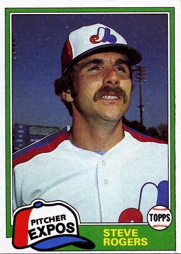 Steve Rogers (baseball) 1981 Topps 725 Steve Rogers Montreal Expos Baseball Cards