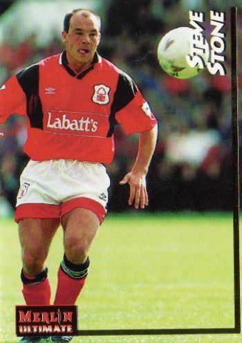 Steve Stone (footballer) NOTTINGHAM FOREST Steve Stone 161 Merlin Ultimate 1996 Football
