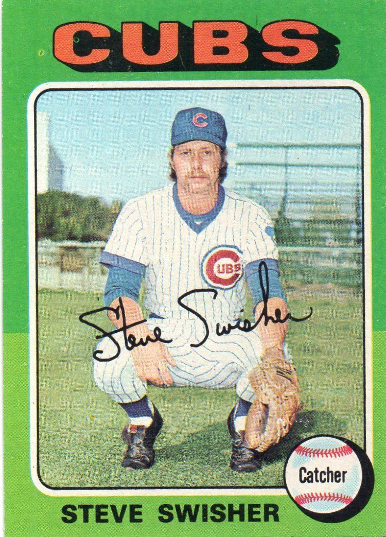 Steve Swisher 1975 Topps Set Card 104660 63 Steve Swisher Cubs