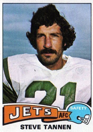 Steve Tannen (American football) NEW YORK JETS Steve Tannen 177 TOPPS 1975 NFL American Football