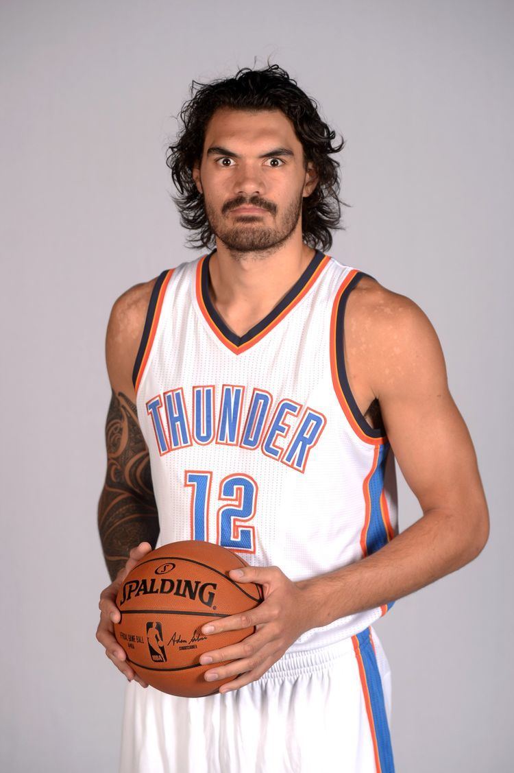 Steven Adams Oklahoma City Thunder Media Day Steven Adams is a Stage3