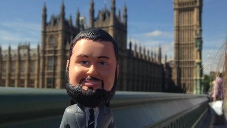 Steven Fletcher (politician) MP Steven Fletcher sends bobblehead likeness on the road