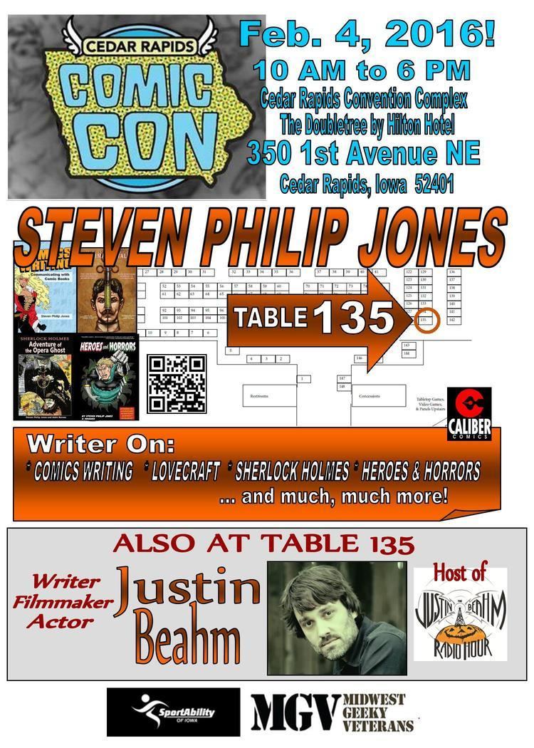 Steven Philip Jones Steven Philip Jones Writer of Fiction Nonfiction Comic Books