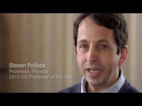 Steven Pollock CUBoulder39s Steven Pollock on the art of teaching physics YouTube