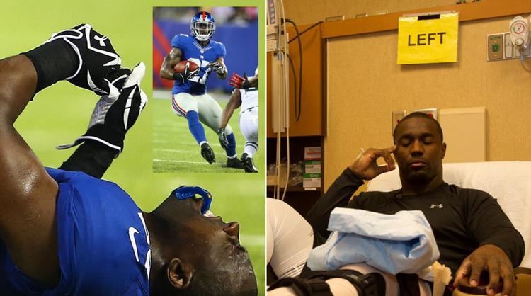 Stevie Brown Giants safety Stevie Browns ACL surgery with Dr James Andrews SIcom