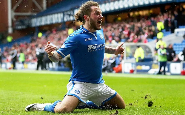 Stevie May St Johnstone hero Stevie May savours historic double