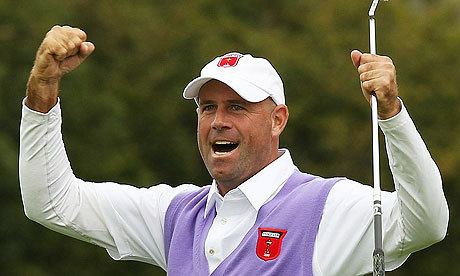 Stewart Cink Ryder Cup 2010 Stewart Cink is putting on the blitz for