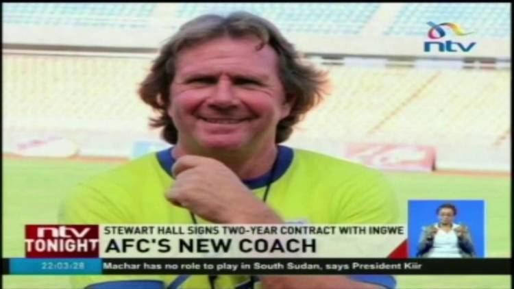 Stewart Hall (football coach) AFC new coach Stewart Hall signs twoyear contract with Ingwe YouTube