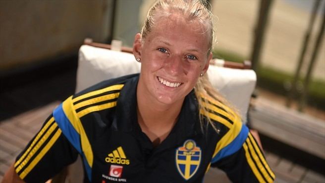 Stina Blackstenius Blackstenius happy to share spotlight on Sweden Women39s