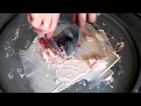 Stir-fried ice cream Pyroart for ice cream Stirfried ice cream YouTube