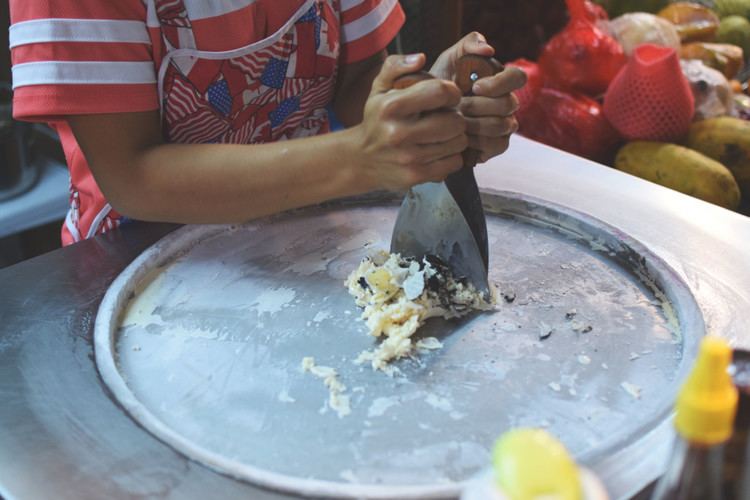 Stir-fried ice cream Like Ice Cream Then You39ll LOVE Thai Stir Fried Ice Cream Fork