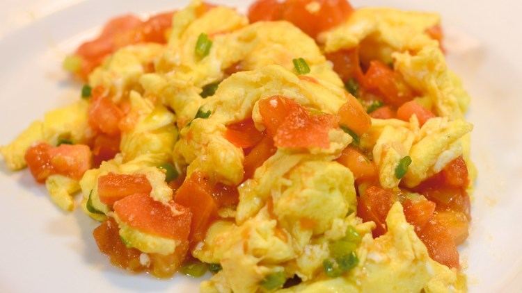 Stir-fried tomato and scrambled eggs Everyday Stir Frying Episode 3 Eggs and Tomatoes YouTube