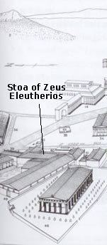 Stoa of Zeus Athenian Agora The Stoa of Zeus
